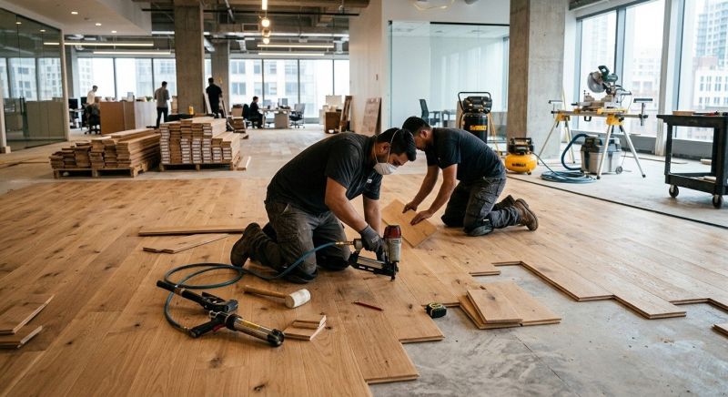 Commercial Hardwood Service in Milford, MA