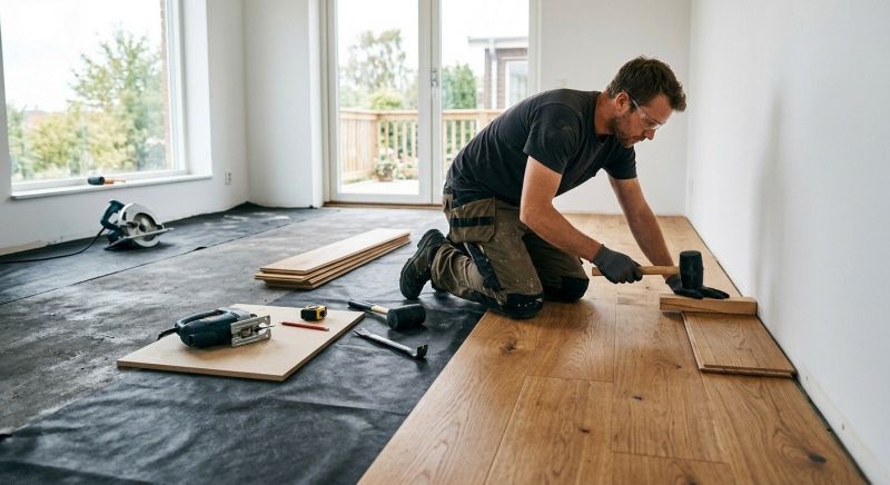 Engineered Wood Installation in Hudson, MA