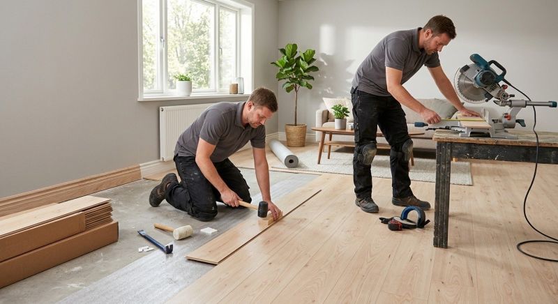 Laminate Floor Installation in Arlington, MA
