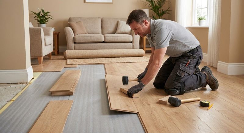 Laminate Floor Installation in Ashby, MA