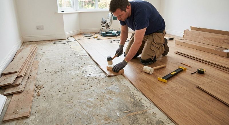 Laminate Floor Installation in Worcester, MA
