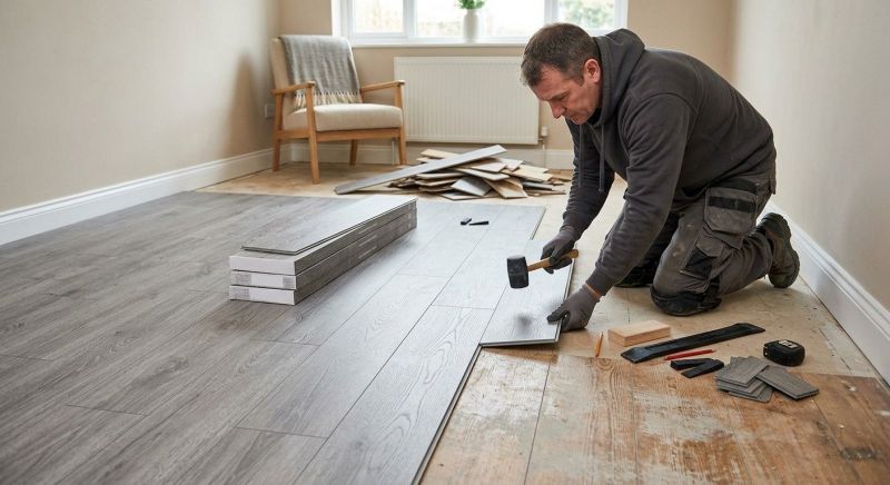 Laminate Floor Replacement in Woburn, MA