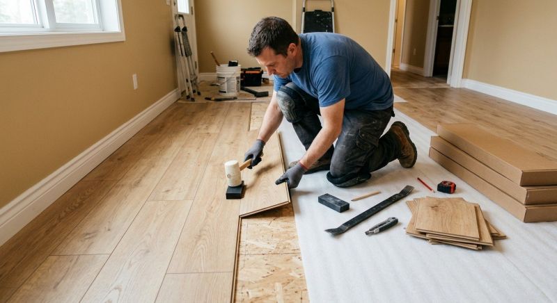 Laminate Tile Installation in Hudson, MA