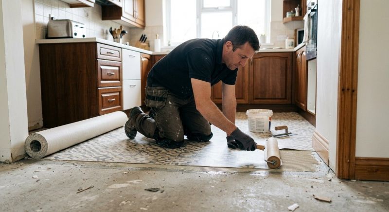 Linoleum Floor Installation in Hollis, NH