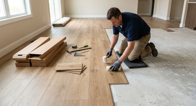 Lvt Flooring Installation in Clinton, MA