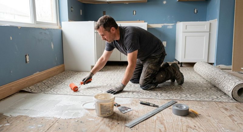 Sheet Flooring Installation in West Newton, MA