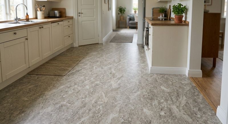 Sheet Linoleum Installation in Hudson, MA