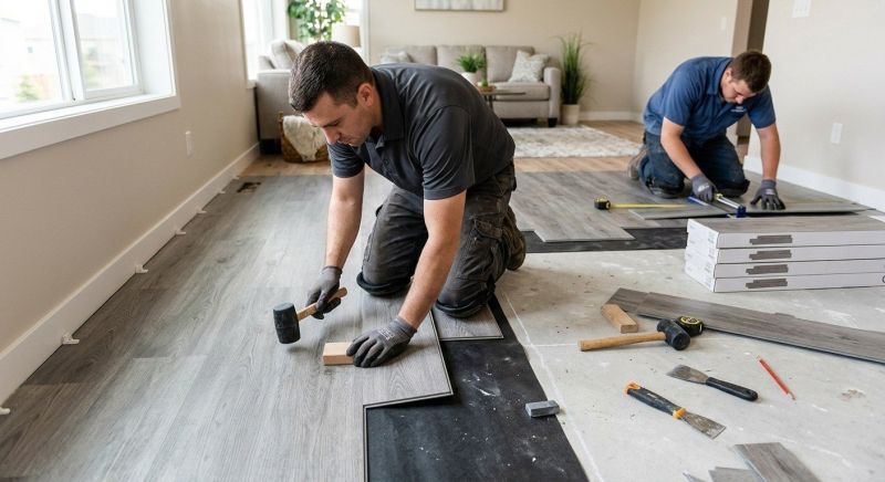 Vinyl Flooring Installation in Leicester, MA