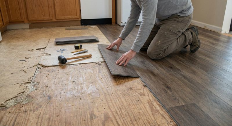 Vinyl Flooring Service in Hudson, MA