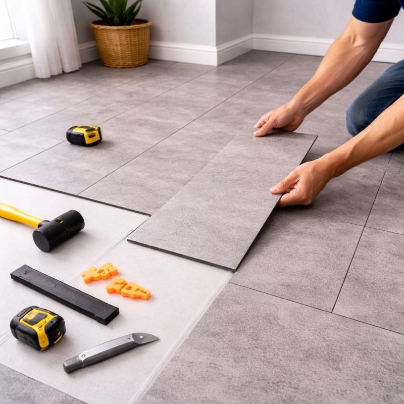 Vinyl Tile Replacement in Hudson, MA