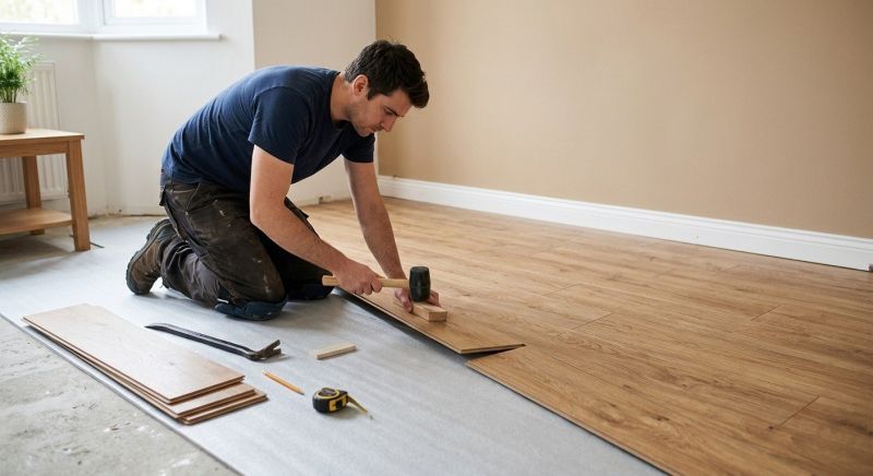 Laminate Floor Installation in Reading, MA